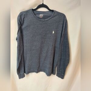 Polo by Ralph Lauren Dark Gray Long Sleeve Tee